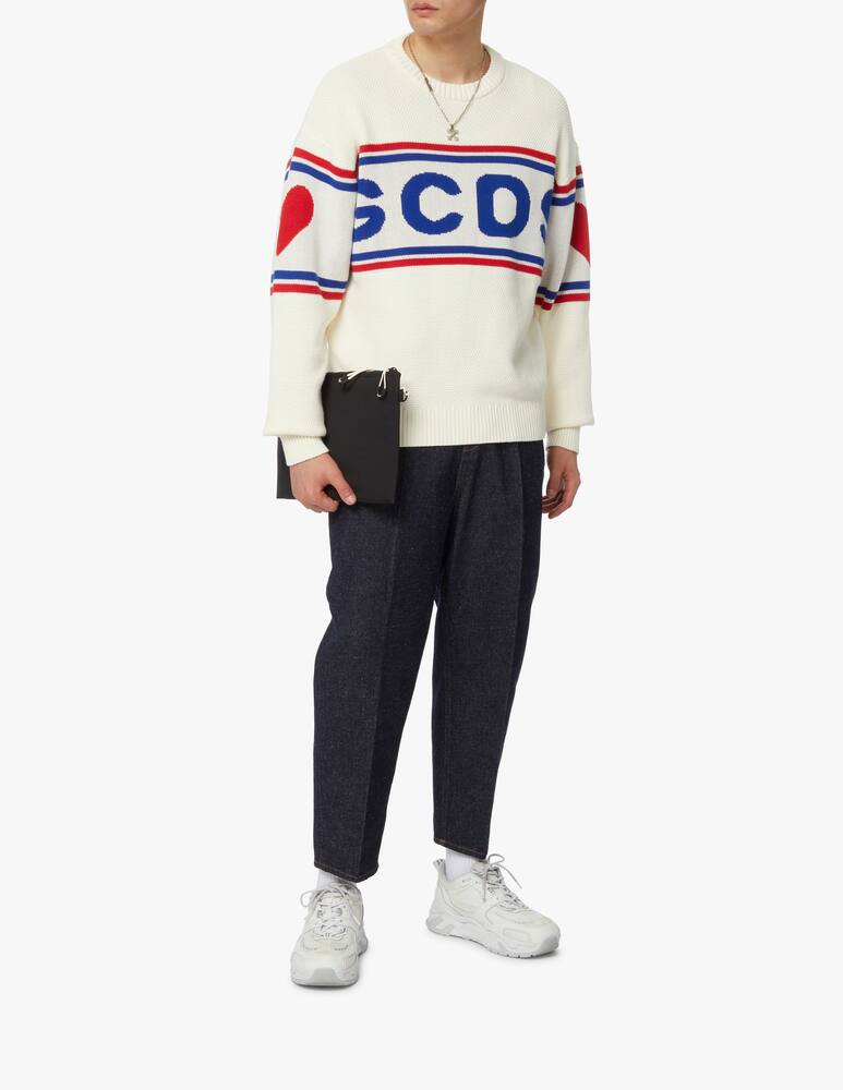 rinascente GCDS Maglia cute tape - bianco