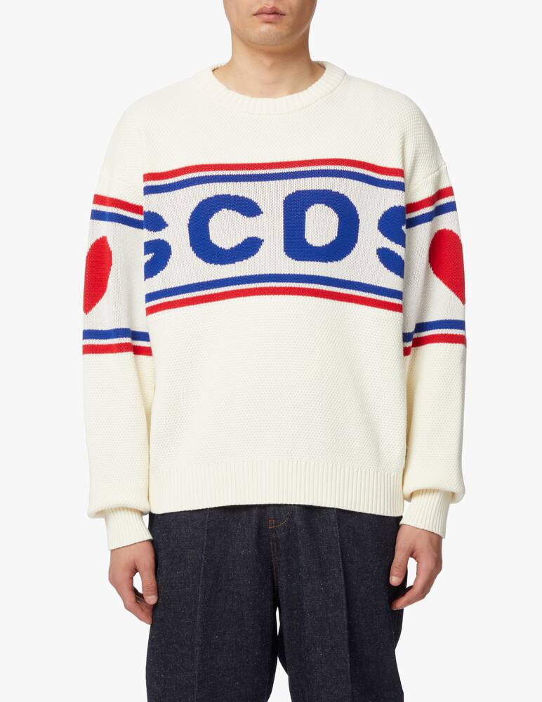 rinascente GCDS Maglia cute tape - bianco