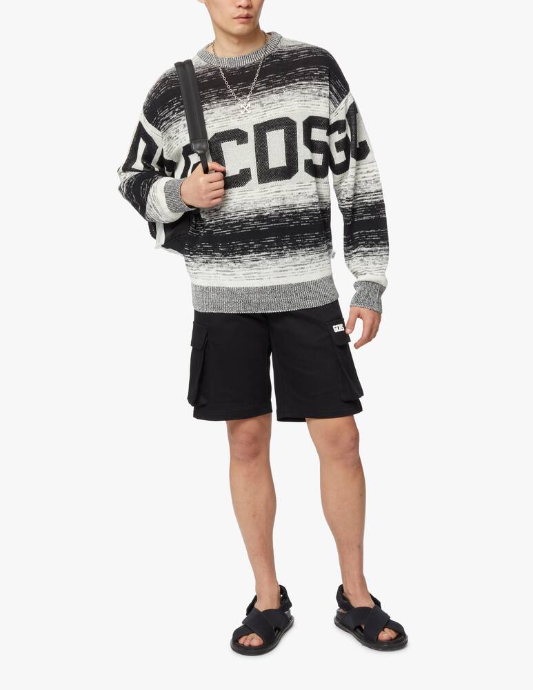 rinascente GCDS Degrade band sweater - white