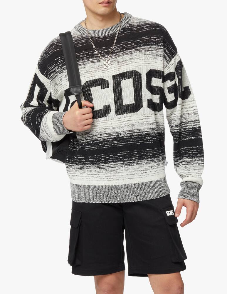 rinascente GCDS Degrade band sweater - white