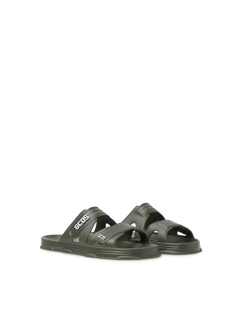 rinascente GCDS Ciabatte da piscina gcds - verde