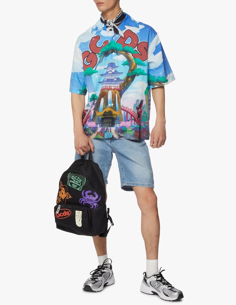 rinascente GCDS Zaino shell - nero