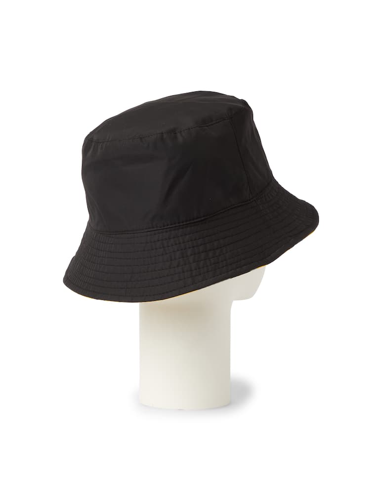 rinascente GCDS Camo double face fisherman hat - black