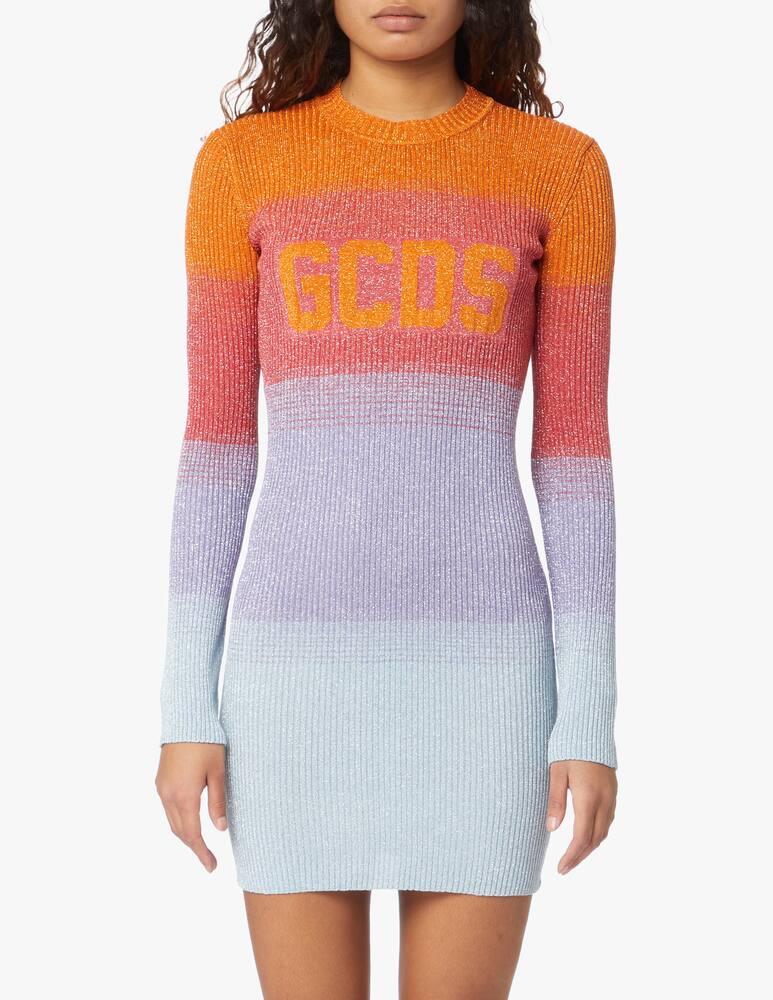 rinascente GCDS Mini dress with long sleeves - multi