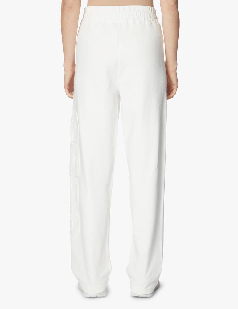 rinascente GCDS Wide-leg cotton trousers - white