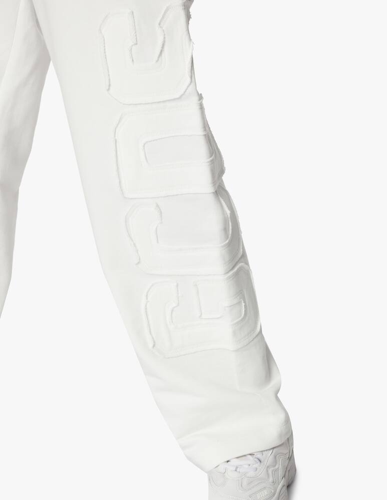 rinascente GCDS Wide-leg cotton trousers - white