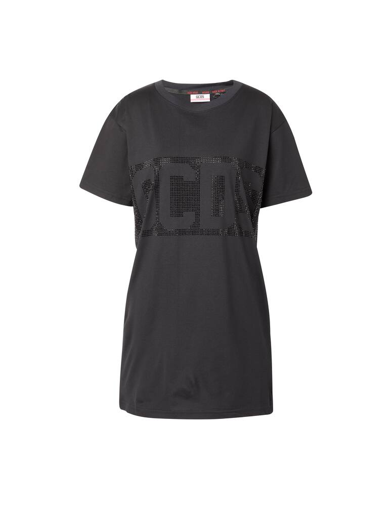 rinascente GCDS Cotton t-shirt dress - black