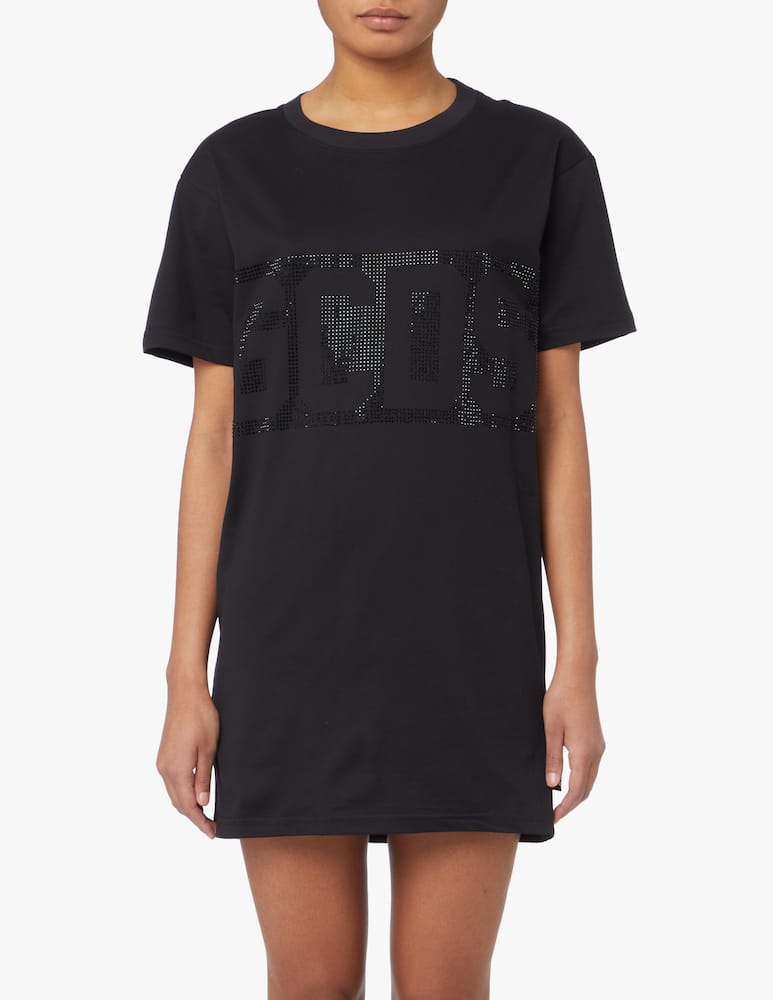 rinascente GCDS Cotton t-shirt dress - black
