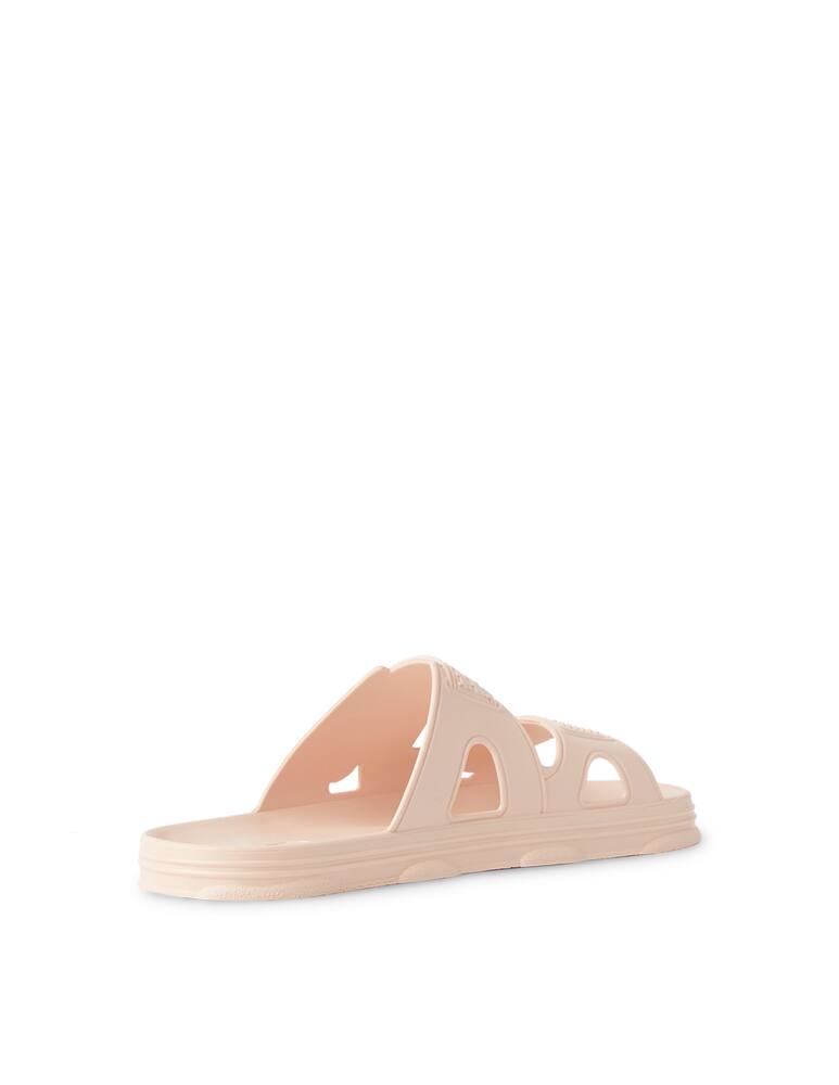 rinascente GCDS Flat sandals with logo - pink