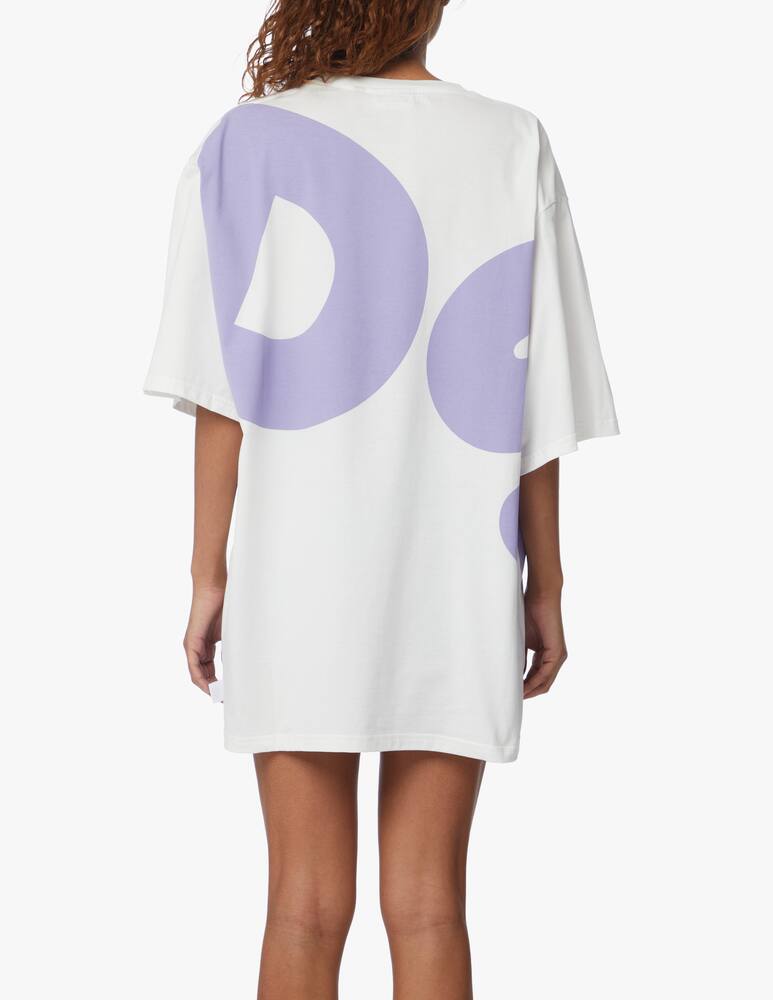 rinascente GCDS Vestito T-shirt in cotone - bianco