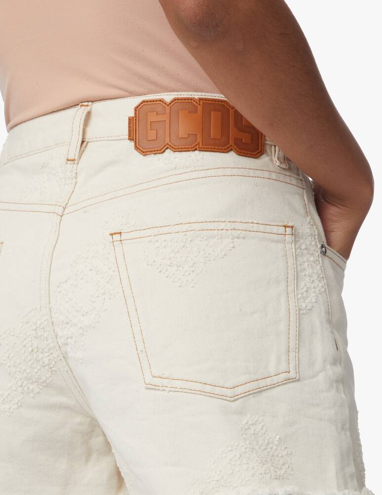 rinascente GCDS Cotton shorts - white