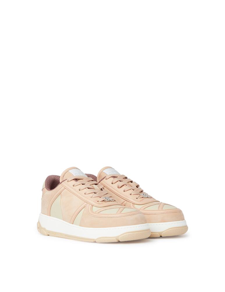 rinascente GCDS Sneakers basse basket in pelle - rosa