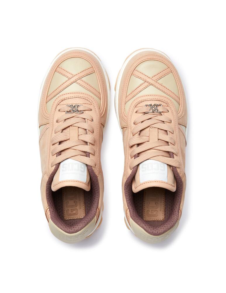 rinascente GCDS Sneakers basse basket in pelle - rosa