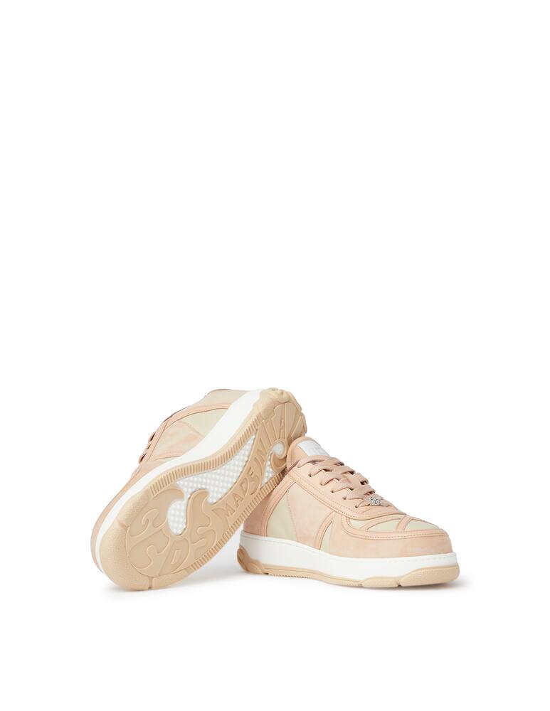 rinascente GCDS Sneakers basse basket in pelle - rosa