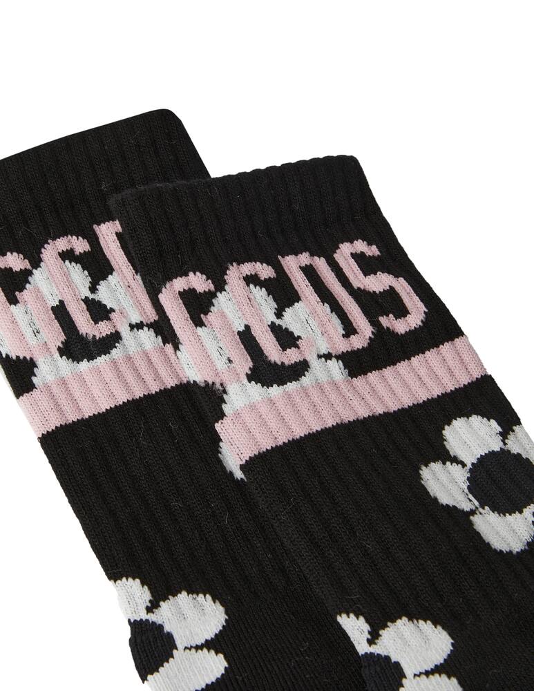rinascente GCDS Calze con logo - nero