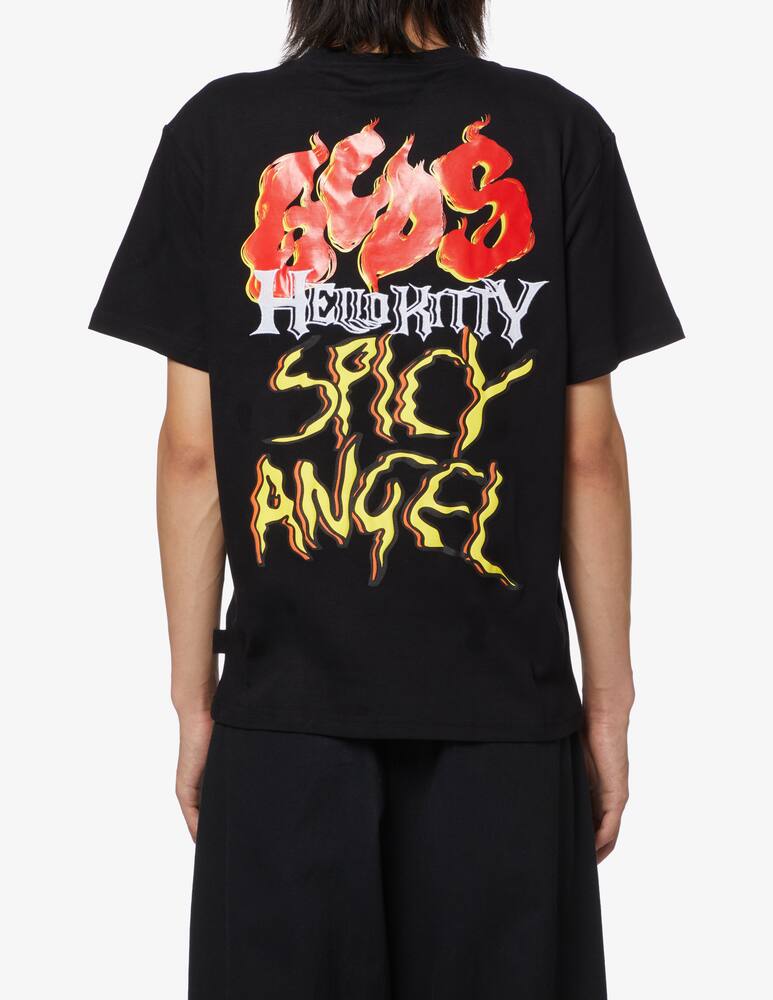rinascente GCDS Hello kitty spicy angel regular t-shirt - Black