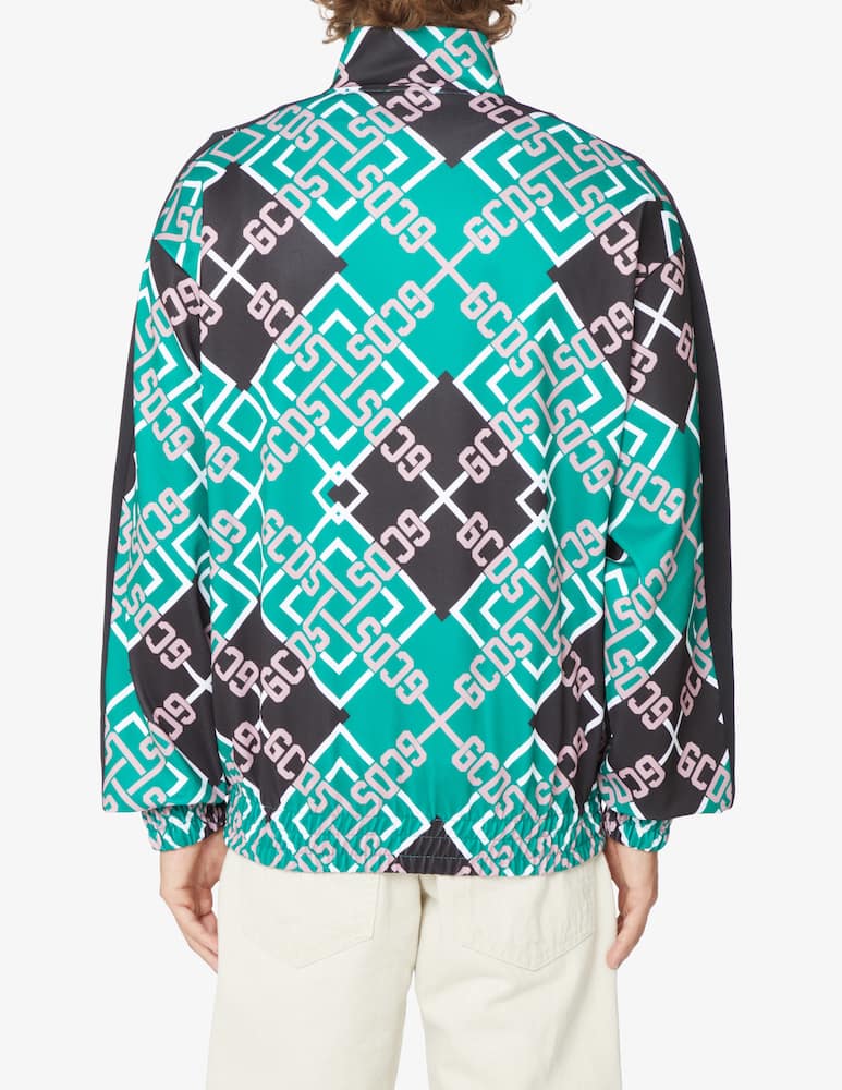 rinascente GCDS Maglia con fantasia tartan - Verde