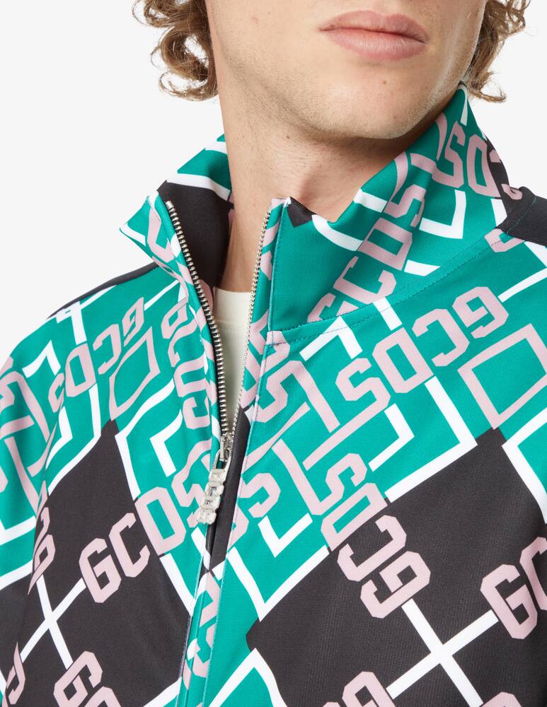 rinascente GCDS Maglia con fantasia tartan - Verde