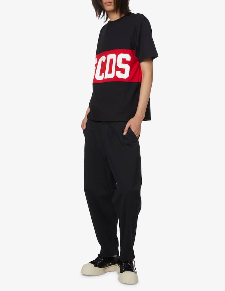 rinascente GCDS Maglietta regular con banda logo 