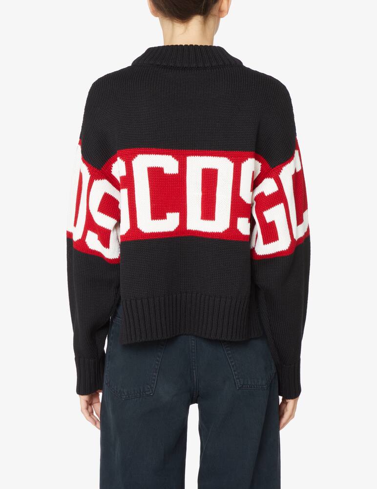 rinascente GCDS Maglia girocollo in lana  - Nero