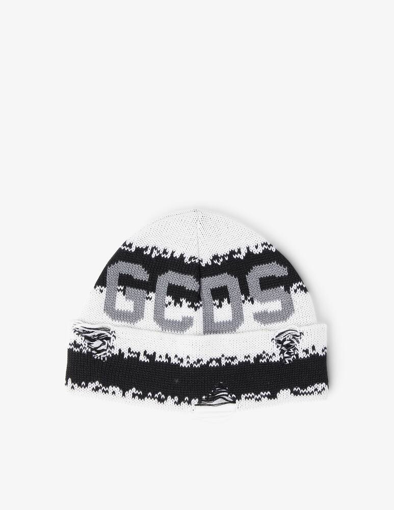 rinascente GCDS Rainbow hat - White