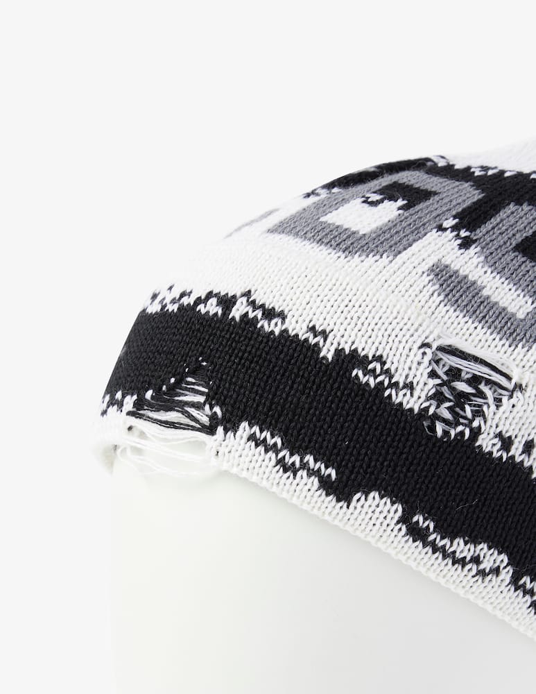 rinascente GCDS Rainbow hat - White