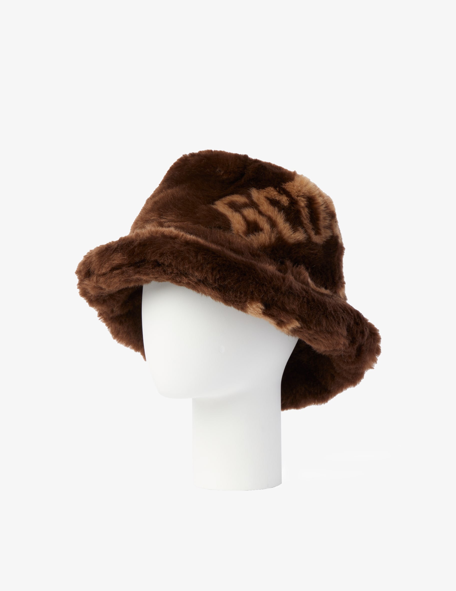 GCDS Fluffy Bucket Hat GCDS GCDS FAUX FUR BUCKET HAT Size small... | Depop main image 4