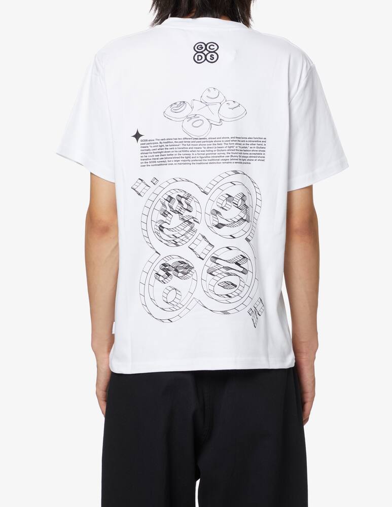 rinascente GCDS Maglietta girocollo gcds bliss logo - Bianco