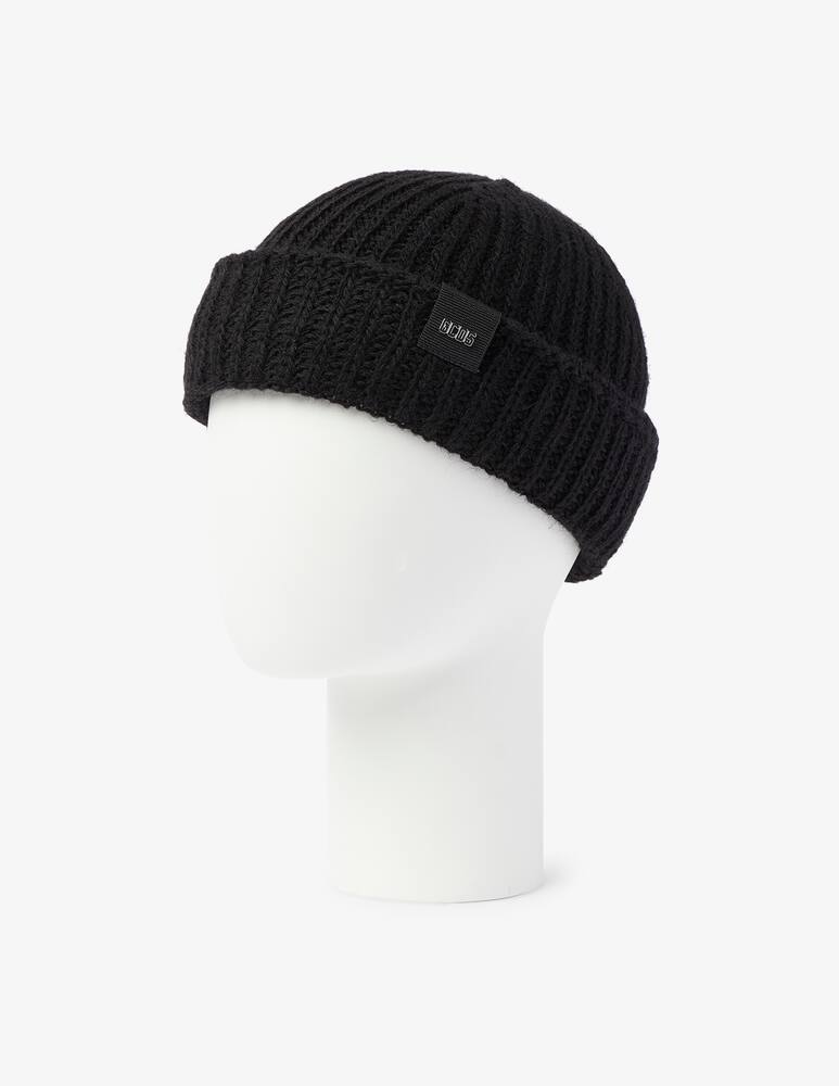 rinascente GCDS Berretto a coste con mini logo - Nero