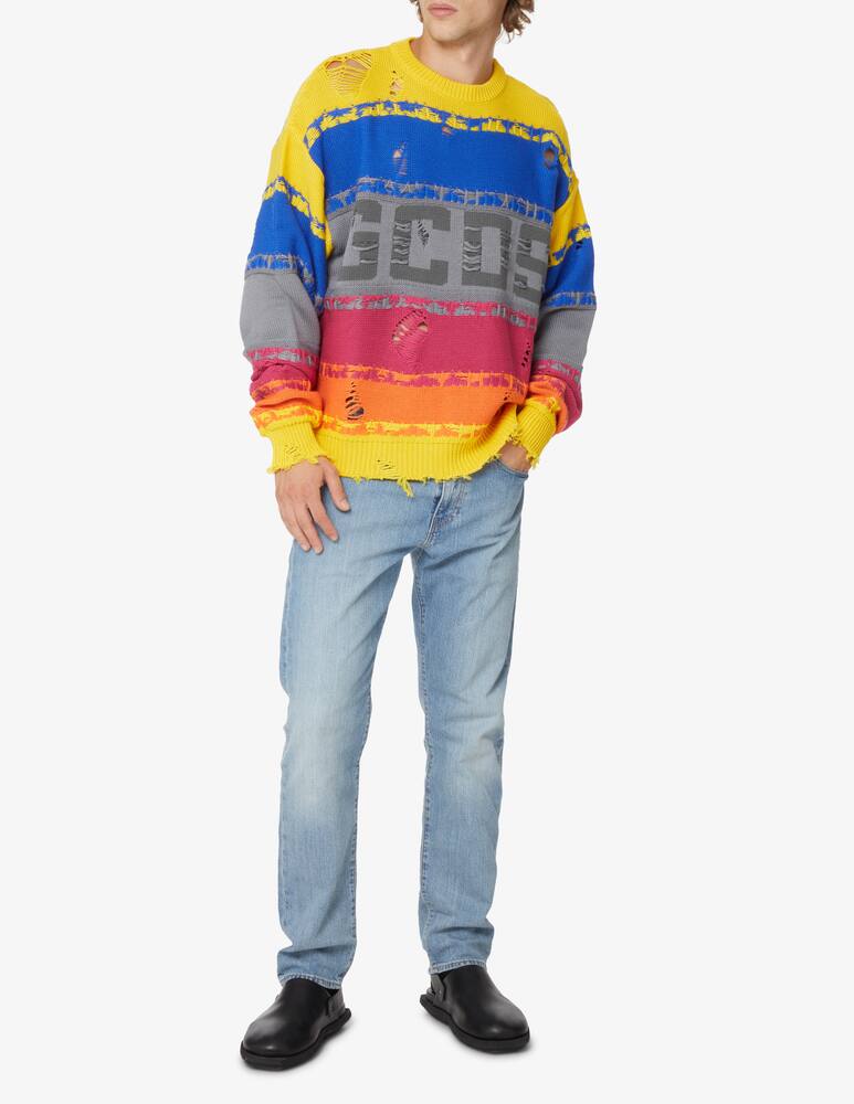 rinascente GCDS Logo maxi cardigan - Multi