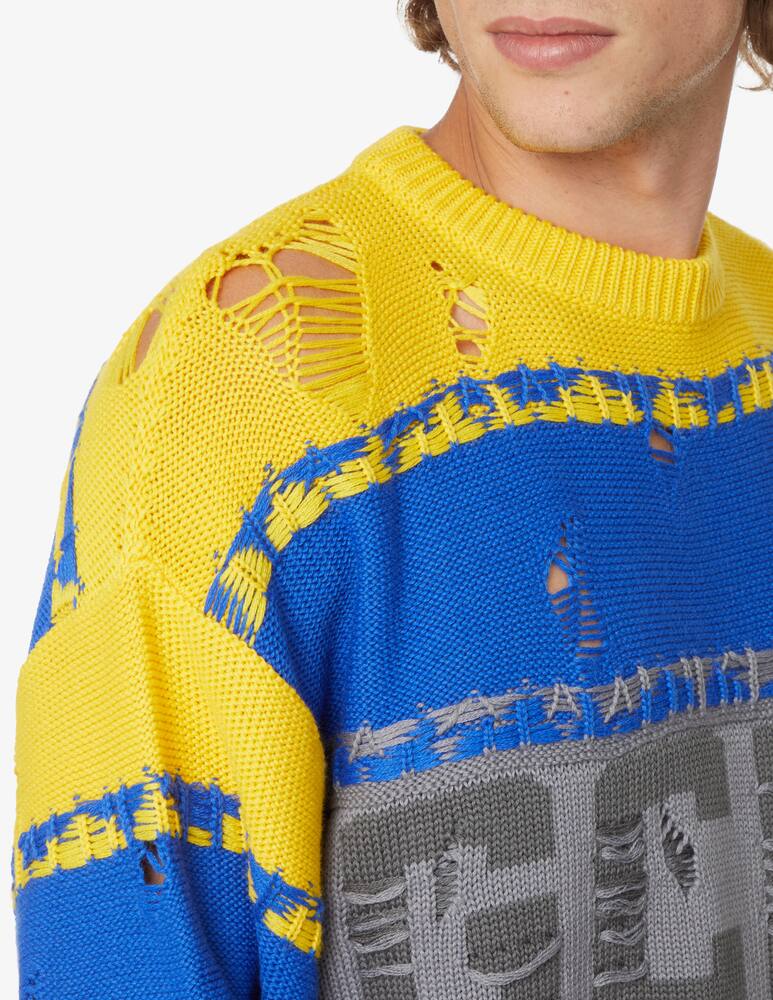 rinascente GCDS Logo maxi cardigan - Multi