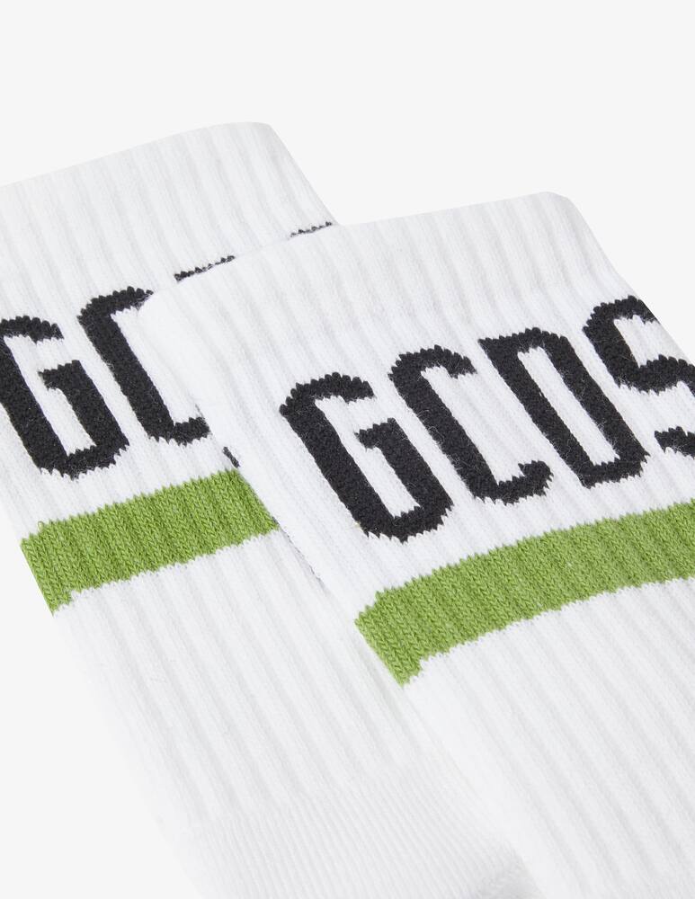 rinascente GCDS Calzini in cotone con logo - Bianco