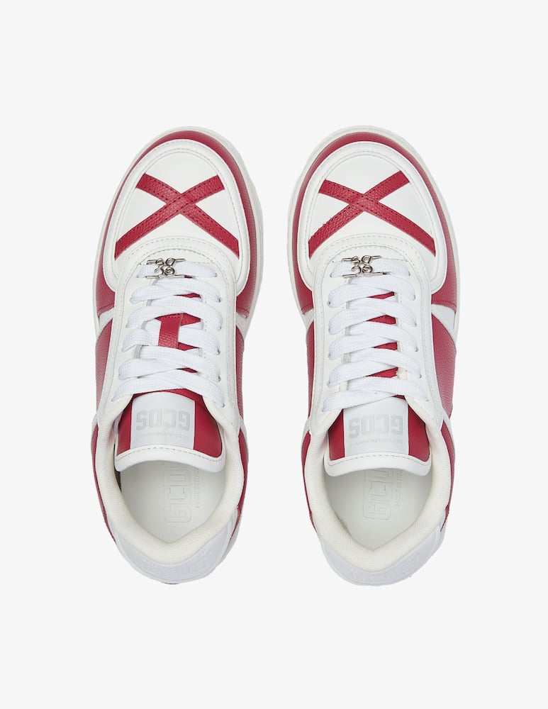 rinascente GCDS Leather sneakers - White