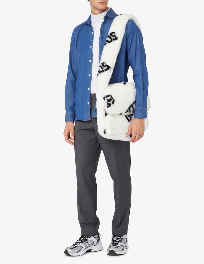 rinascente GCDS Borsa con logo - Bianco