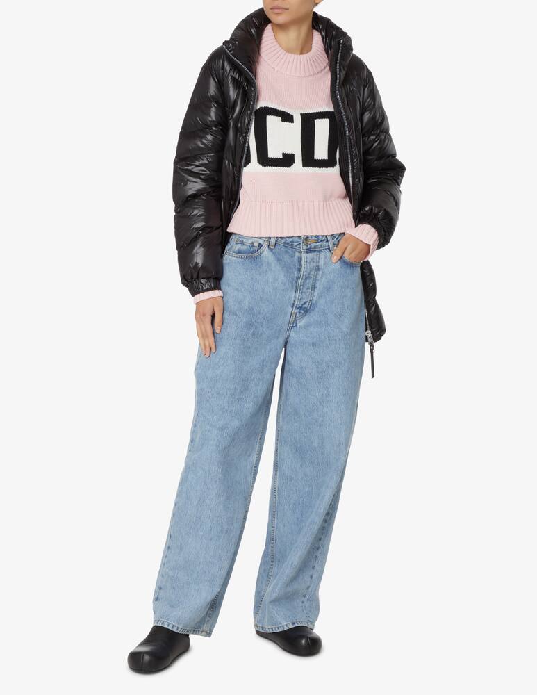 rinascente GCDS Maglia girocollo in lana  - Rosa