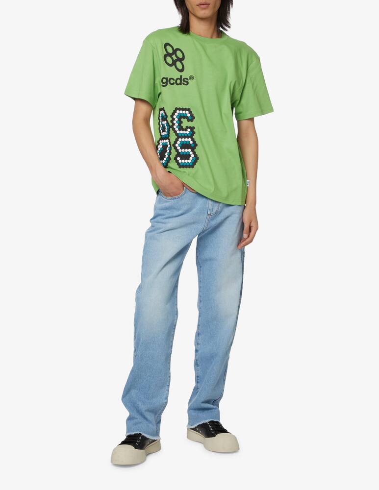 rinascente GCDS Maglietta regular plush  - Verde