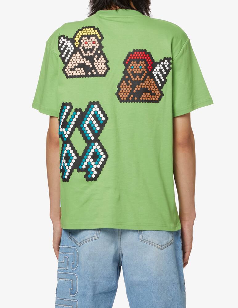 rinascente GCDS Maglietta regular plush  - Verde