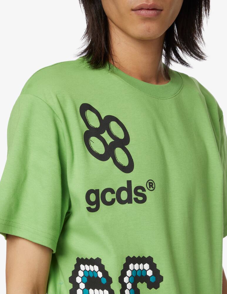 rinascente GCDS Maglietta regular plush  - Verde