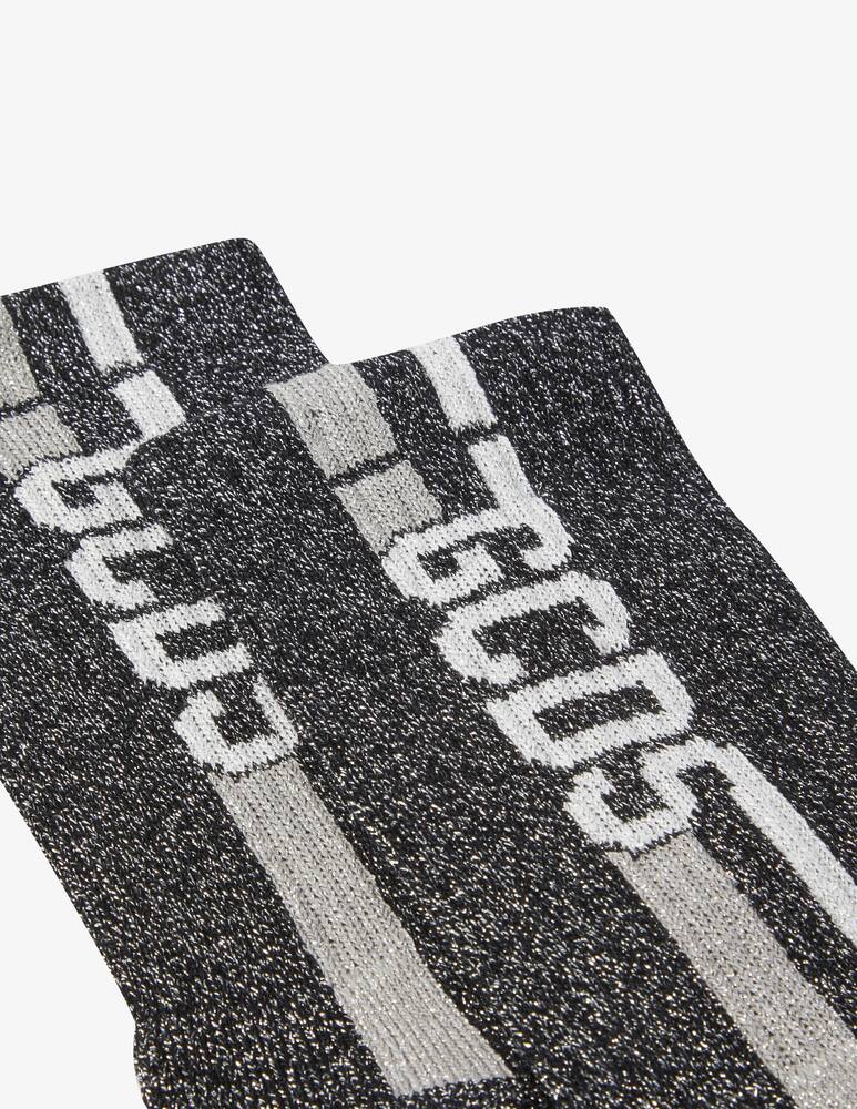 rinascente GCDS Calzini in lurex - Nero