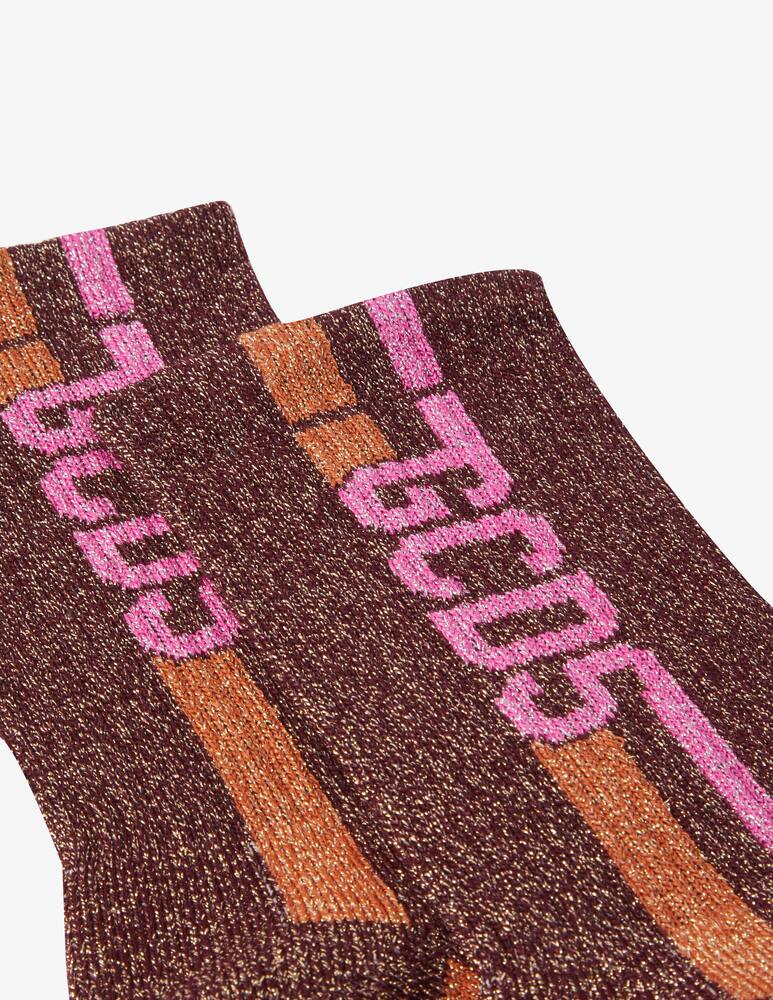 rinascente GCDS Lurex socks - Multi