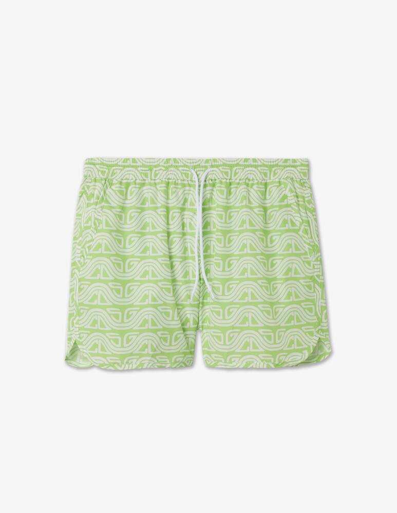 rinascente GCDS Allover logo swim shorts 