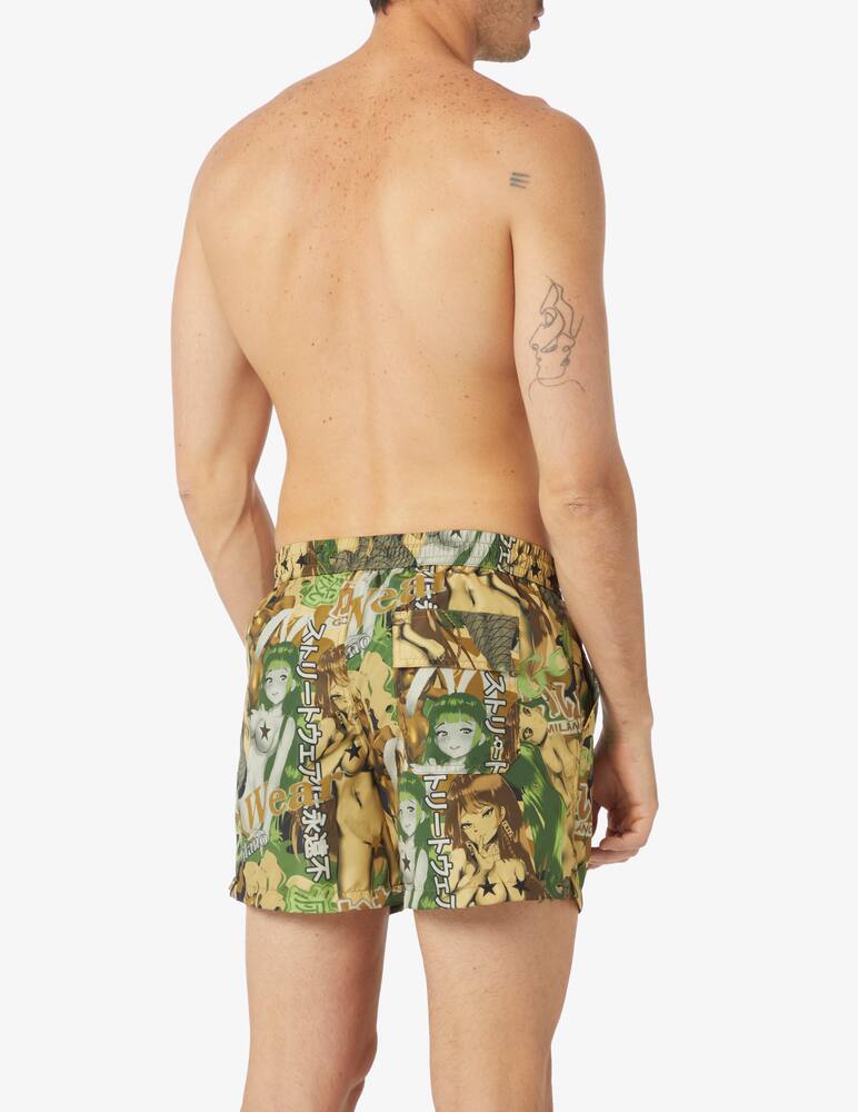 rinascente GCDS Hentai swim shorts