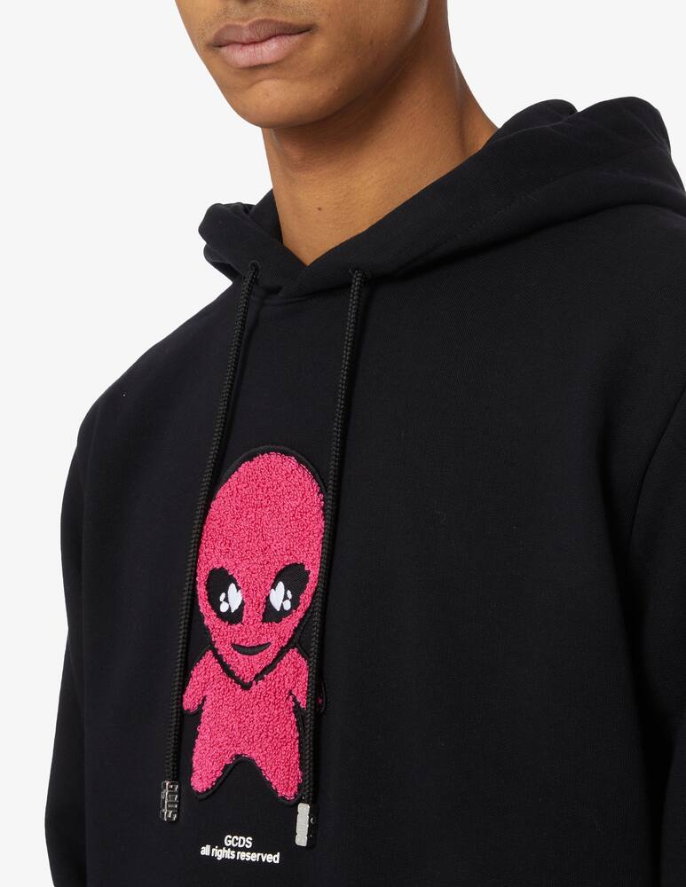 rinascente GCDS Felpa con cappuccio wirdo 