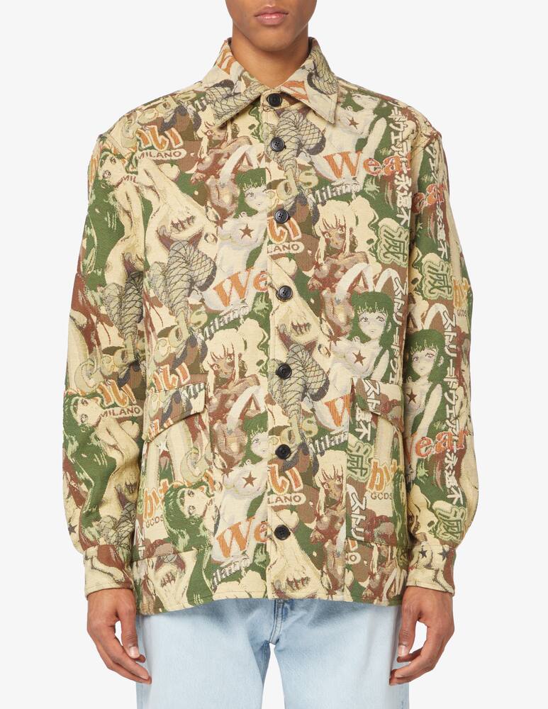 rinascente GCDS Hentai overshirt 