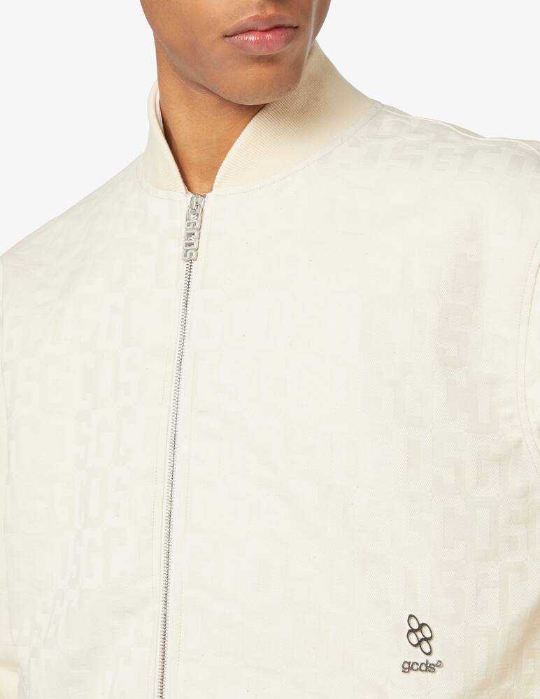 rinascente GCDS Giacca bomber monogram zip 