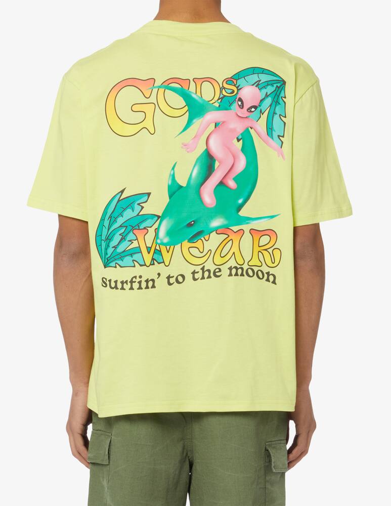 rinascente GCDS Surfing wirdo printed t-shirt 