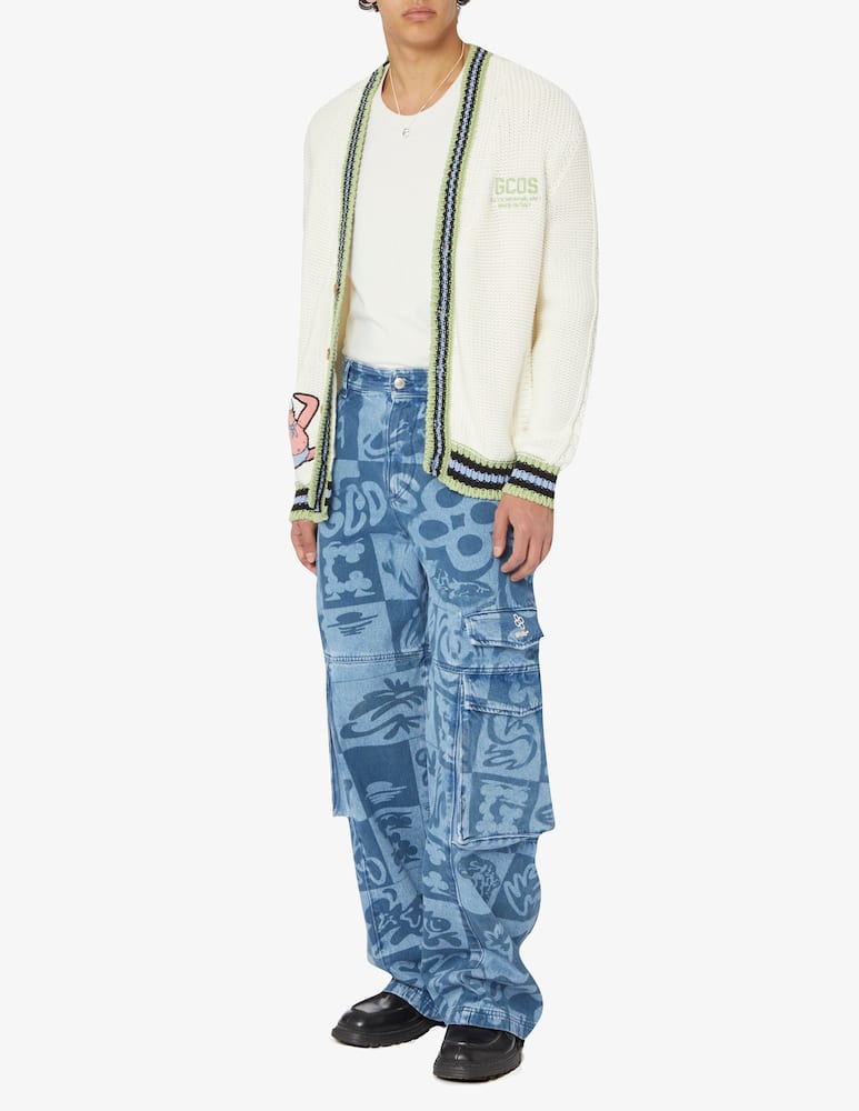 rinascente GCDS Spongebob cardigan