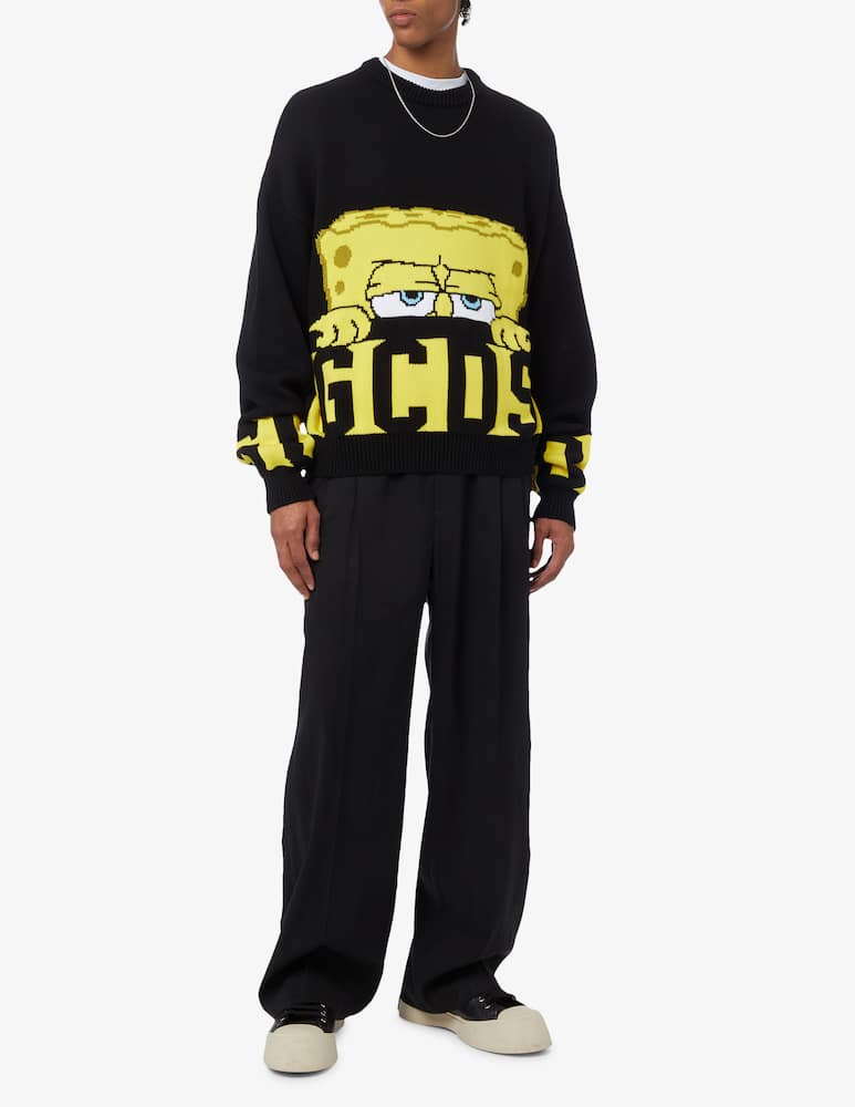 rinascente GCDS Spongebob knit jumper 