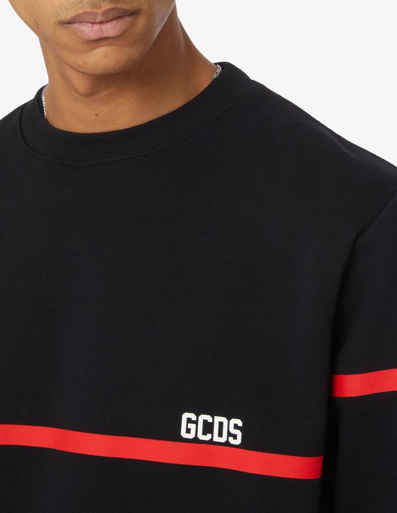 rinascente GCDS New band logo crewneck sweater 