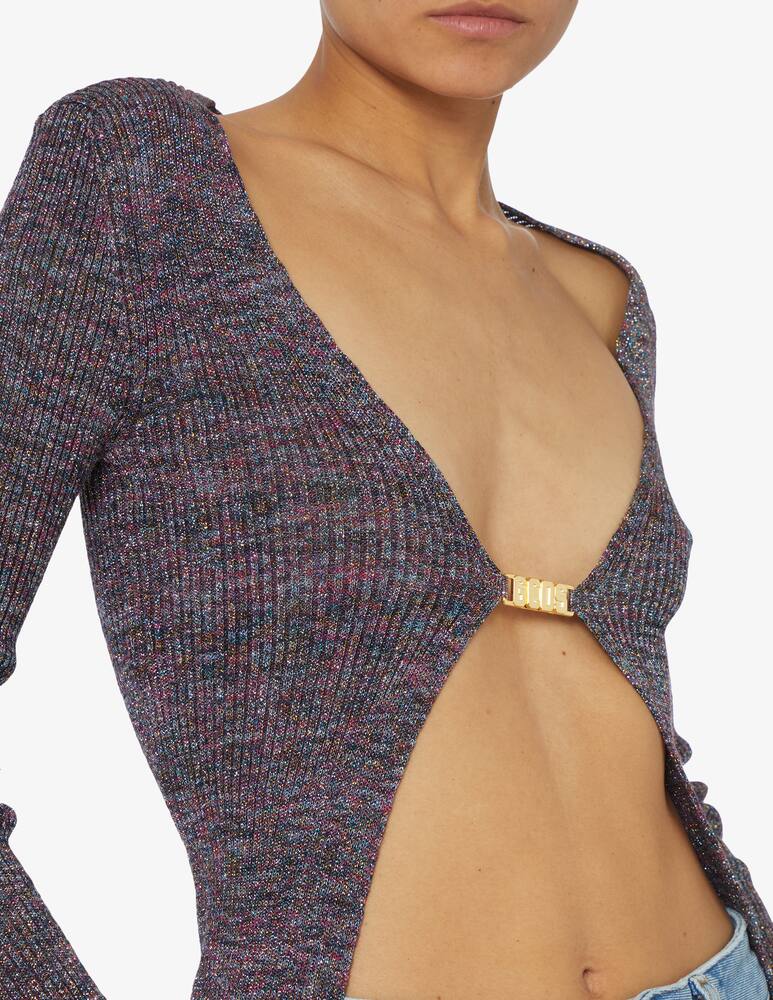 rinascente GCDS Cardigan melange lurex